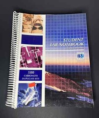 Student Lab Notebook: 65 (of 70) Side Bound Duplicate pages by Hayden-McNeil