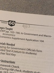 A Beka Book Homeschool 12th Grade Economics Work & Prosperity Curriculum Kit.
