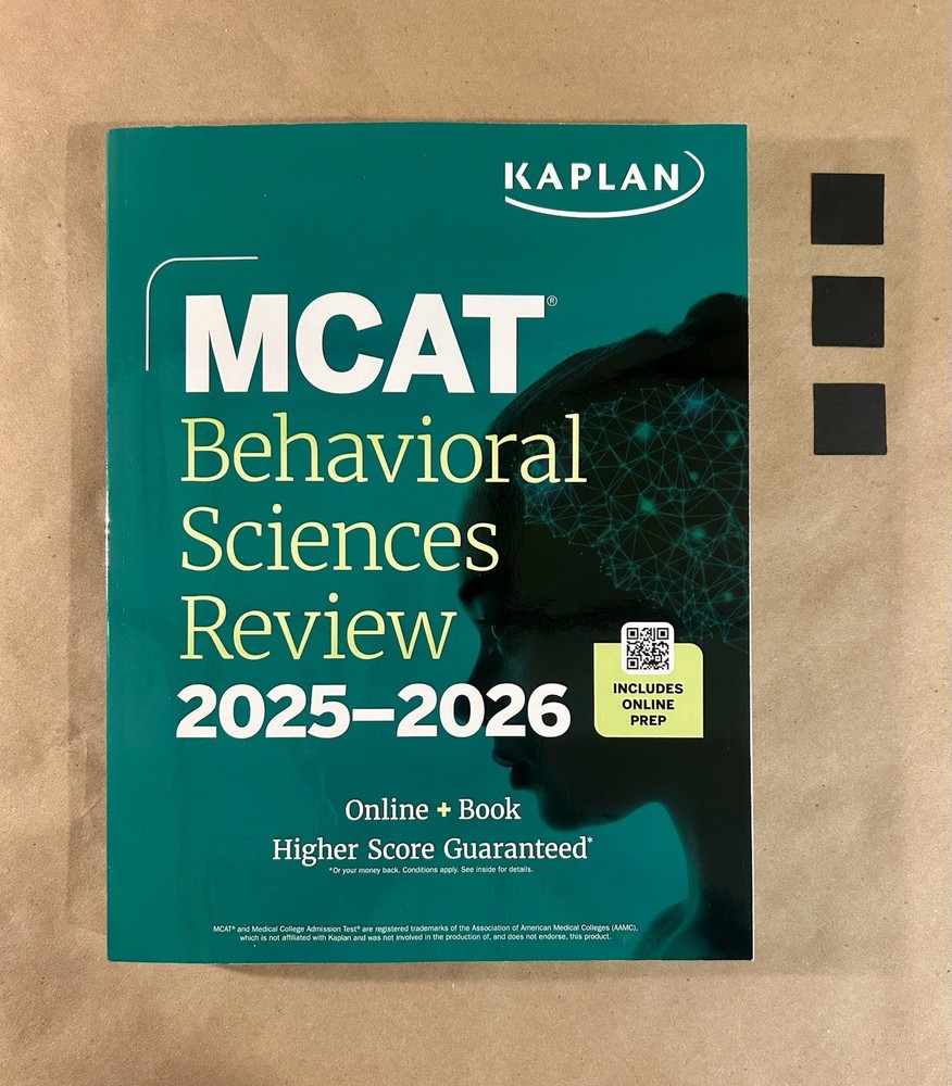 Kaplan Test Prep Ser.: MCAT Behavioral Sciences Review 2025-2026 : Online + Book