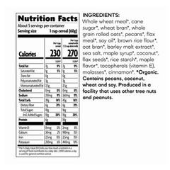 Organic Flax Plus Maple Pecan Crunch 11.5 Oz(Case Of 12) By Natures Path