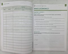 BJU Press Economics Student Activities 3rd Edition PB #500561-009-01 USED-GOOD