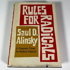 Rules for Radicals by Saul D. Alinsky (1971, 1st Edition, Hardcover) Book
