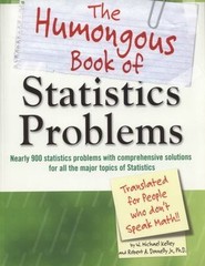 The Humongous Book of Statistics Problems (Humongous Books) by