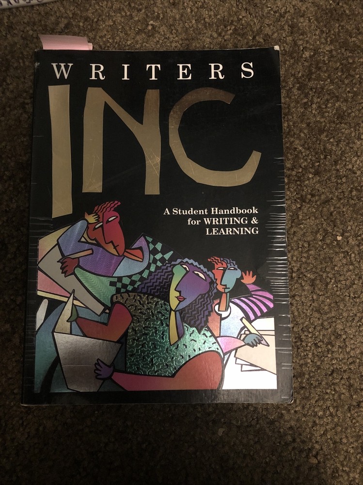 Writers Inc,Student Handbook for Writing& Learning,Write Source PB Sebranek 1996