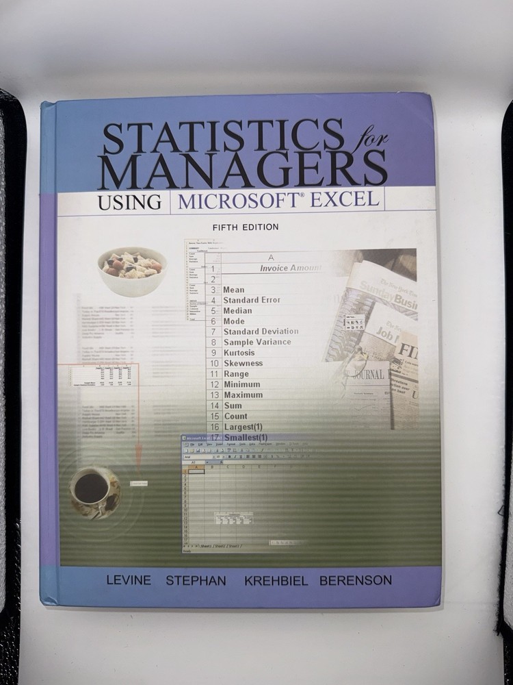Statistics for Managers Using Microsoft Excel by Mark L. Berenson, (2007)