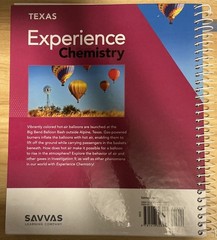 Experience Chemistry – Texas 2025 Savvas Teacher Guide