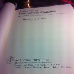 PRIMER OF MULTIVARIATE STATISTICS: 576 Pristine Pages LIKE NEW HB See My Photos!