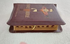 Vtge. 1955 Holy Bible Holy Trinity Edition Of Catholic Bible Archbishop Book