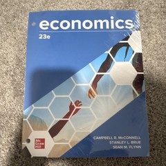 McGraw Hill Connect Economics 23rd Ed Paperback 2018 816p, Mconnell Brue Flynn