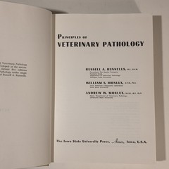 Lot of 5 Vintage Medical Books Veterinary Hematology Histology Human Disease