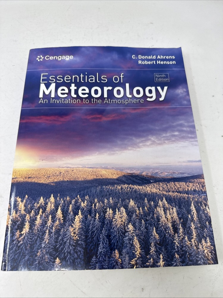 Essentials of Meteorology: An Invitation To The Atmosphere. Ninth Ed. *Damage