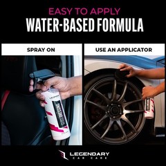 Tire Shine Spray & Plastic Restorer 64oz WaterBased Detailing Solution