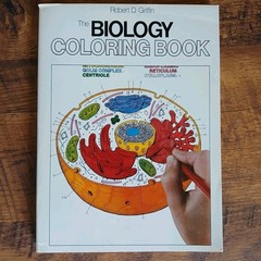 Lot Of 3 Science Coloring Books Biology Anatomy Zoology Vintage