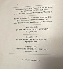 Antique Handbook of Ready Reference; The Century Book of Facts; 1905; Good cond.