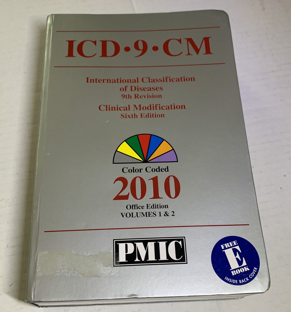 ICD-9-CM 2010 Office Edition Coder’s Choice Vol 1 & 2 Color Coded PMIC (WITH CD)