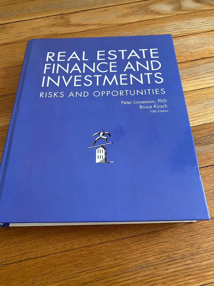 Real Estate Finance Investments Risks Opportunities Linneman Kirsch fifth 5th