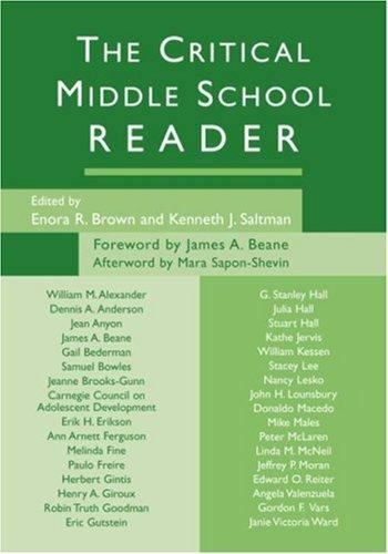 Critical Middle School Reader (2005, UK-B Format Paperback)
