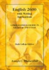 ENGLISH 2600 6E COLLEGE ED (College Series) by Blumenthal, Joseph C.