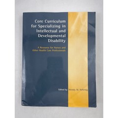 Jones and Bartlett Core Curriculum Intellectual Developmental Disability