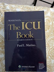 Marino’s The ICU Book 4th Fourth Edition 2014 by Paul L. Marino