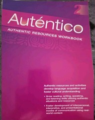 Autentico 2018 Authentic Resources Workbook Level 2 by Prentice-Hall Staff…