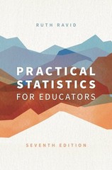 Practical Statistics for Educators, Paperback by Ravid, Ruth, Brand New, Free…