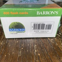 Barron’s AP Calculus Flash Cards David Bock (2014, Cards,Flash Cards, NEW Sealed