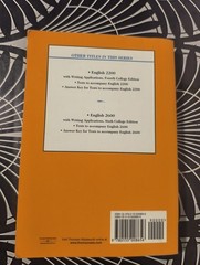 English 3200 with Writing Applications : A Programmed Course in Grammar and.#53