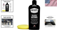 Revive Your Vehicle’s Trim! 8 Oz Safe Plastic Restorer with Long-Lasting Effects