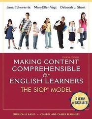Siop Ser.: Making Content Comprehensible for English Learners : The SIOP…