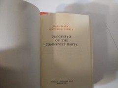 Marx-Engels LOT 4 / COMMUNIST MANIFESTO/ON DIALECTICAL MATERIALISM/READER