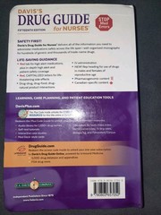 Davis’s Drug Guide for Nurses 15th Ed Unscratched Code by April Hazard Vallerand