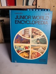 Harver Junior World Encyclopedia Complete Set 16 Volumes Hardcover Atlas Index