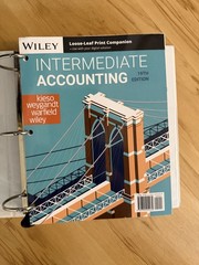 Kieso, Weygandt, & Warfield – Intermediate Accounting 19th Edition Loose-Leaf