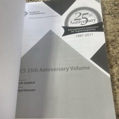 ICS 25th Anniversary Volume by Ics 25th Anniversary Committee (2014, Hardcover)