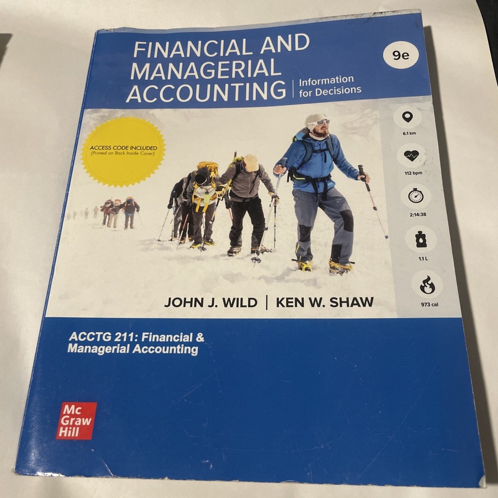 Financial and Managerial Accounting by Barbara Chiappetta, Ken W. Shaw PB