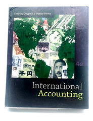 International Accounting–Doupnik Perera–VG, pristine pages FREE SHIP (I3-48)