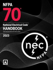 NFPA 70, National Electrical Code Handbook, 2023 Edition Hardcover – December 7,