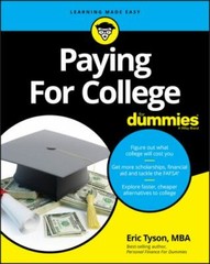 Paying For College For Dummies – Eric Tyson, 1119651476, paperback
