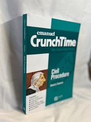 Emanuel Crunchtime Series: Civil Procedure by Steven L. Emanuel