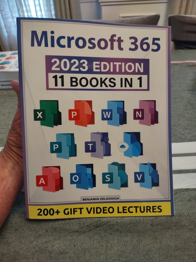 New*** Microsoft 365: 11 Books in 1: 2023 Ed. 11 Books in 1 by B. Zeldovich