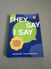 They Say / I Say