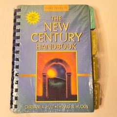 The New Century Handbook: The Brief Edition by Christine A Hult ~NEW SEALED