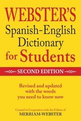 Merriam-Webster Webster’s Spanish-English Dictionary for Students, Second …