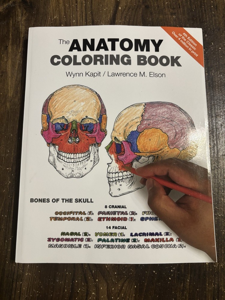 The Anatomy Coloring Book 4th Edition