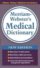 Merriam-webster’s Medical Dictionary – Mass Market Paperback – ACCEPTABLE