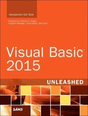 Visual Basic 2015 Unleashed by Alessandro Del Sole SAMS Textbook Pearson Book