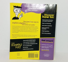 Algebra I for Dummies by Mary Jane Sterling (2001, Trade Paperback)