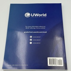 UWorld MCAT Physics Prep Book 2026-2027 2nd Ed Minor Wear