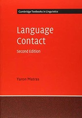 Language Contact (Cambridge Textbooks in Linguistics) By Yaron